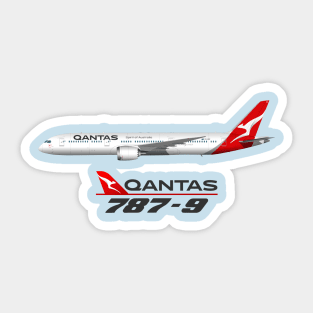 Qantas 787-9 Sticker